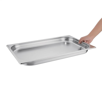 Stainless Steel Gastronorm Pan GN 1/1 40mm | Vogue 2