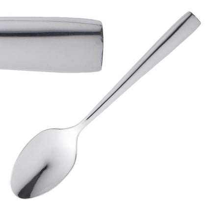 Dessert Spoons | Olympia Torino | 12 pcs | 18/10 High-Gloss Stainless Steel