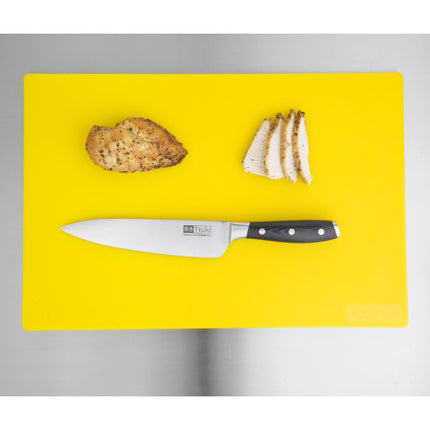 Antibacterial LDPE Cutting Board Yellow 450x300x10mm | Hygiplas 6