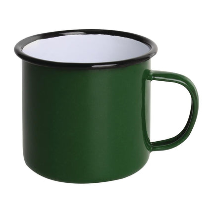 Enamel Mug Green 35cl | Olympia
