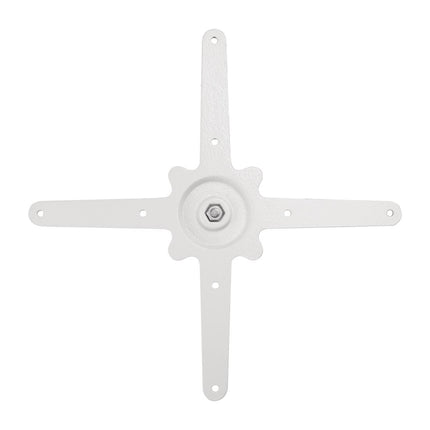 Bolero Cast Iron Round Table Base White 548x728mm 4