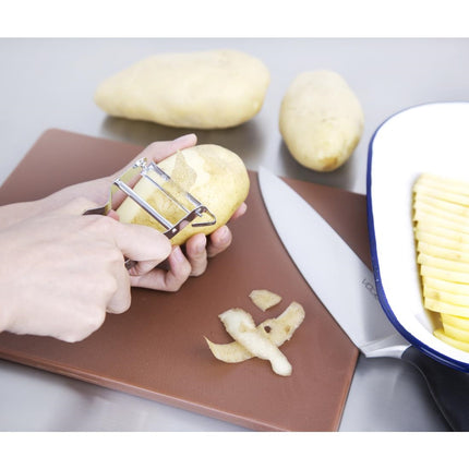 Vogue Serrated Peeler Stainless Steel Blade 4