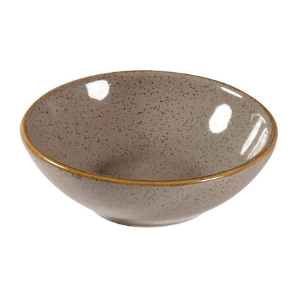 Grey Shallow Bowl 170ml | Churchill Stonecast