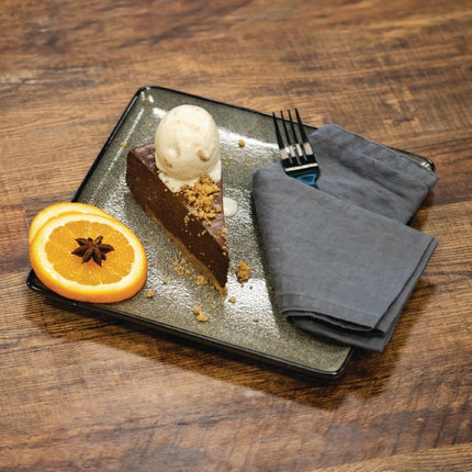 Mineral Square Plate 26.5cm | Olympia 6
