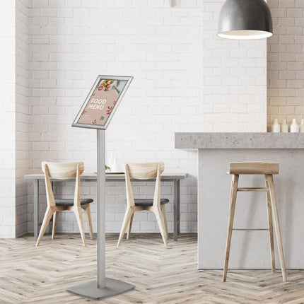 Freestanding Info Stand with Click Frame A4 25mm | Europel 6