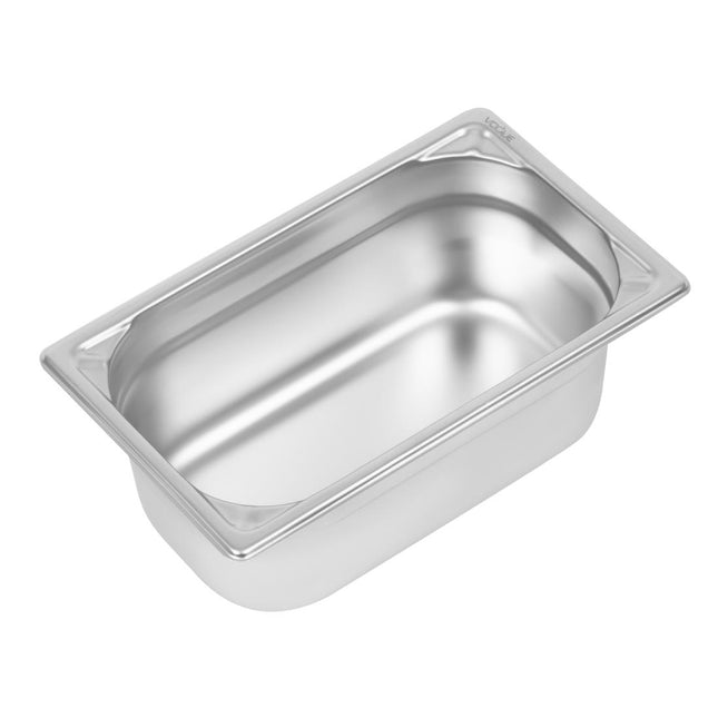 Stainless Steel GN 1/4 Container 100mm Depth | Vogue