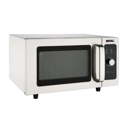 Manual Commercial Microwave 25L 1000W Stainless Steel | Buffalo 4