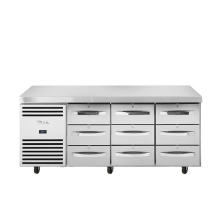 Workbench Refrigerator with Drawers | True