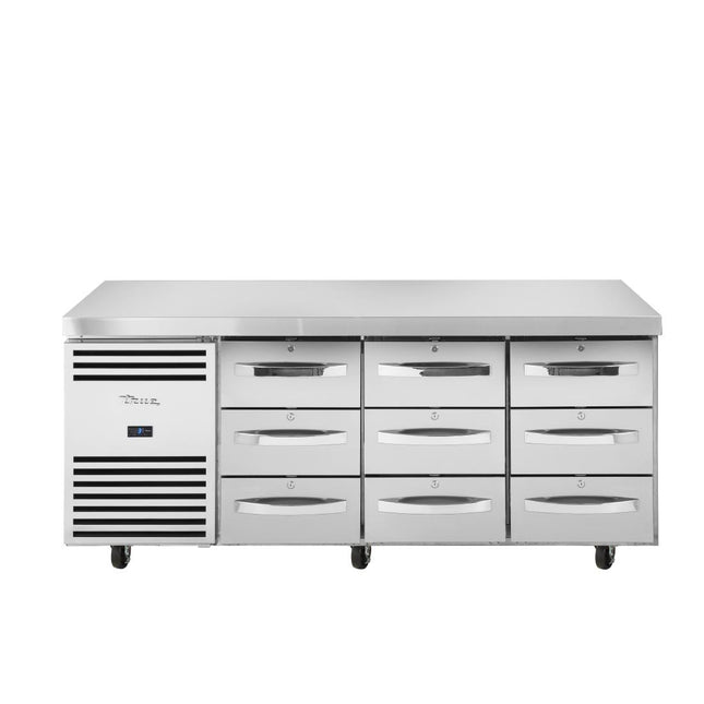 Workbench Refrigerator with Drawers | True