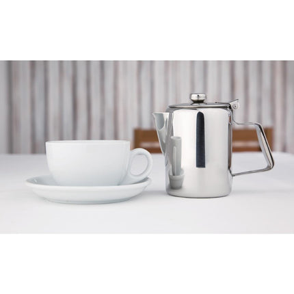 Stainless Steel Coffee Pot 450ml | Olympia Concorde 2