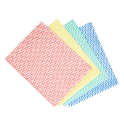 Heavy-Duty Non-Woven Cleaning Cloths | Jantex | Green 4