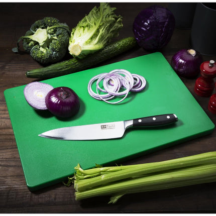 Extra Thick LDPE Cutting Board Green 450x300x20mm | Hygiplas 2