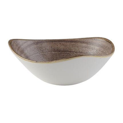 Bowls Raw Lotus Brown Semi-Matte | Churchill Stonecast Raw | 178mm 2