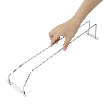 Chrome Glass Rack 40.5cm | Olympia 3