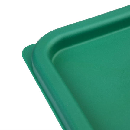 Medium Green Square Lid | Hygiplas 3