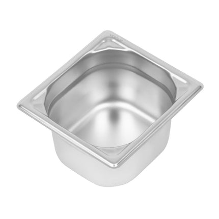 Stainless Steel GN 1/6 Container 100mm Depth | Vogue | 176x162mm
