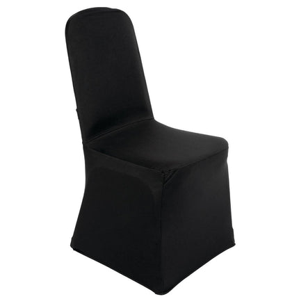Stretch Jersey Chair Cover Black | Bolero