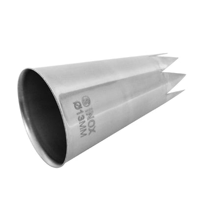 Stainless Steel Star Tip Piping Nozzle 13mm | Schneider 3