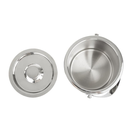 Olympia Geo Double-Walled Stainless Steel Ice Bucket 2L 7