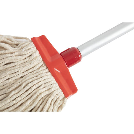 Red Stay-Flat Kentucky Cotton Mop | SYR 7