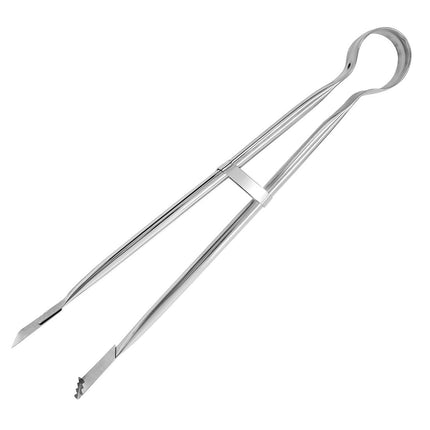 Extra Long Stainless Steel Steak Tongs 53cm | Vogue 5