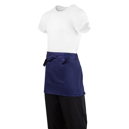 Short Bib Apron Dark Blue | Whites 3