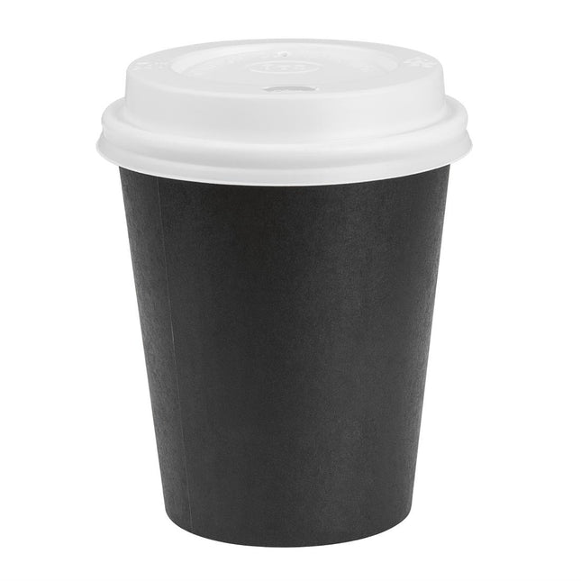 Hot Cups and Lids Set 8oz | Nisbets Essentials