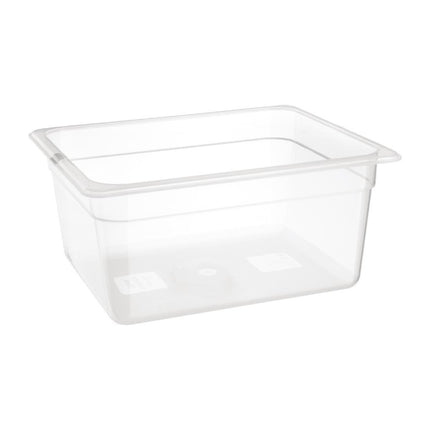 Polypropylene GN 1/2 Container without Lid 15cm | Nisbets Essentials