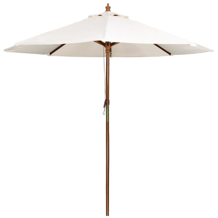 3m Round Cream Parasol | Bolero Outdoor Sun Protection