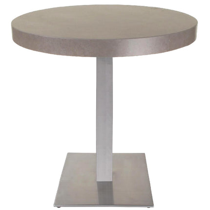 Square Stainless Steel Table Leg for Werzalit Plus Tabletops | Bolero 10