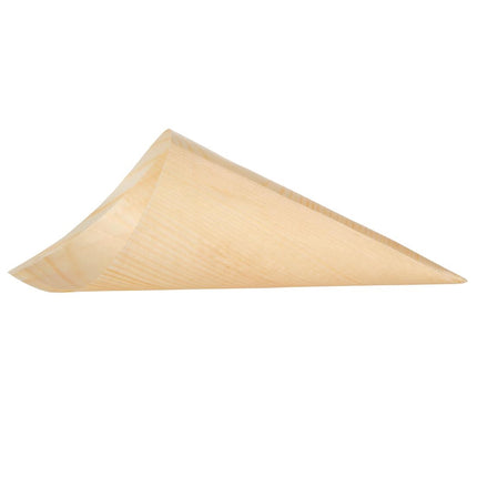 Compostable Wooden Cone Bags 75mm | Fiesta 3