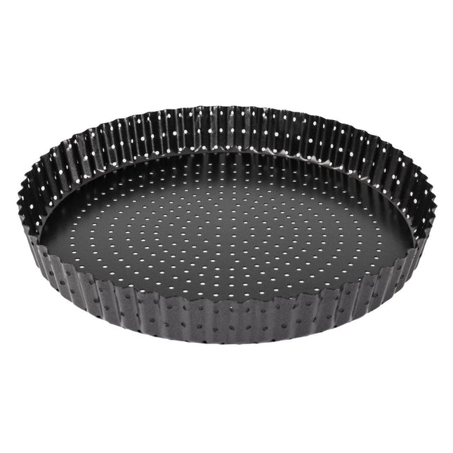 Crusty Bake Quiche Tin 250mm | Masterclass | Carbon Steel | Non-Stick
