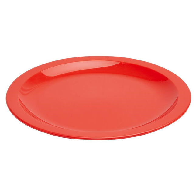 Olympia Kristallon Polycarbonate Plates 23 cm Red 2