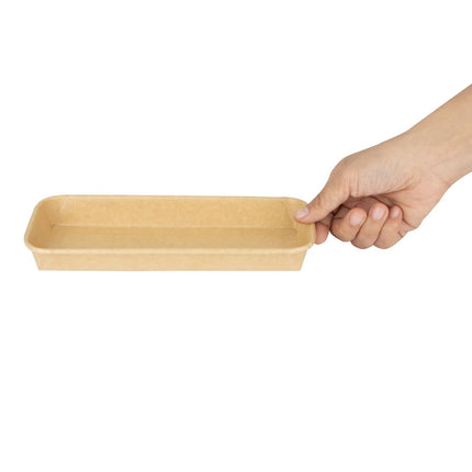 Recycleable No. 2 Sushi Tray Bases 220x90mm | Fiesta | Pack of 300 4