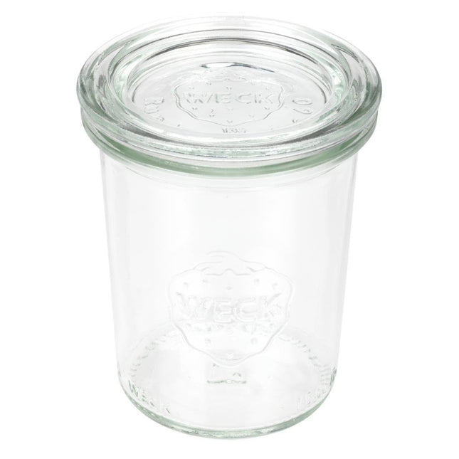 Glass Weck Jars 16cl with Lids | APS | Set of 12