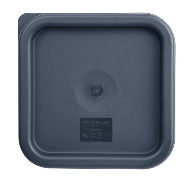 Square Lid Blue Small | Hygiplas
