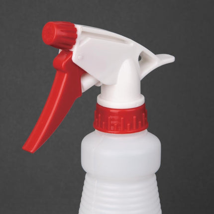 Color-Coded Spray Bottle Red 750ml | Jantex 2