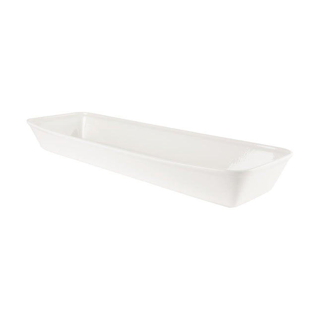 Rectangular Oven Dishes GN 2/4 533 x 165mm (2 Pieces) | Churchill Counter Serve 2