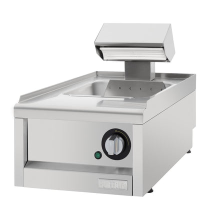 Countertop Chip Scuttle | Buffalo 600 Series | Stainless Steel 3