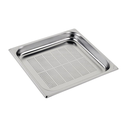 Stainless Steel Perforated GN 2/3 Pan 2cm | Gastro M