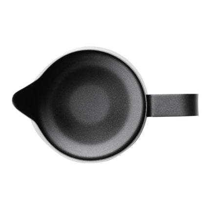 Black Non-Stick Milk Frothing Pitcher 340ml | Olympia 3