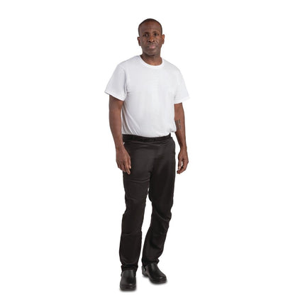 Black Slim-Fit Work Trousers with Ventilation | Southside | S 5