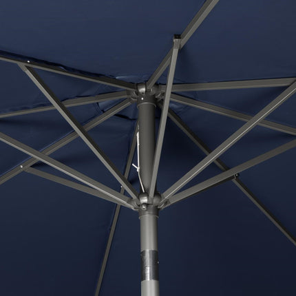 Round UV-Resistant Parasol 3M Diameter | Bolero Sevilla | Marine Blue 3