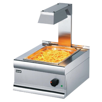 Frites Warming Cabinet with Heat Lamp | Lincat Silverlink CS4/G