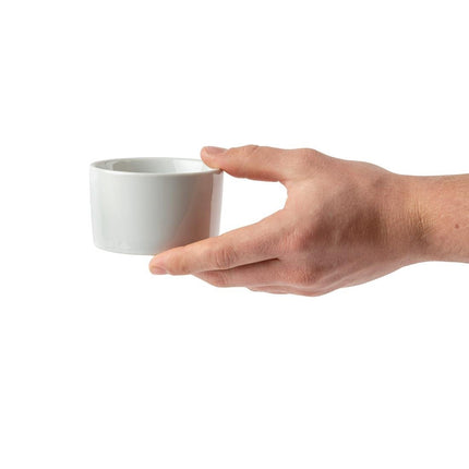 Contemporary White Porcelain Ramekins 9cm | Olympia Whiteware 7