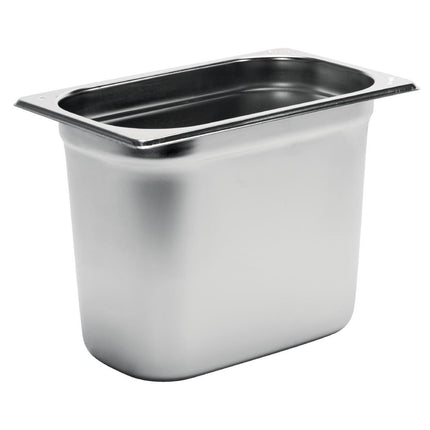 Stainless Steel GN 1/4 Container 20cm Depth | Gastro M