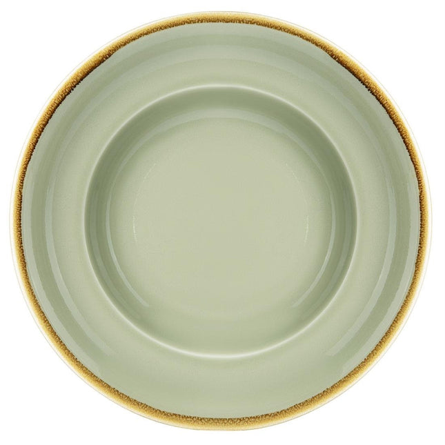 Kiln Pasta Bowls Moss Green 25cm | Olympia