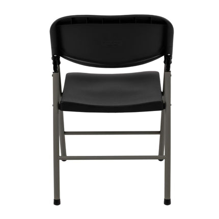 Folding Chairs Black | Bolero | 2 Pieces 5