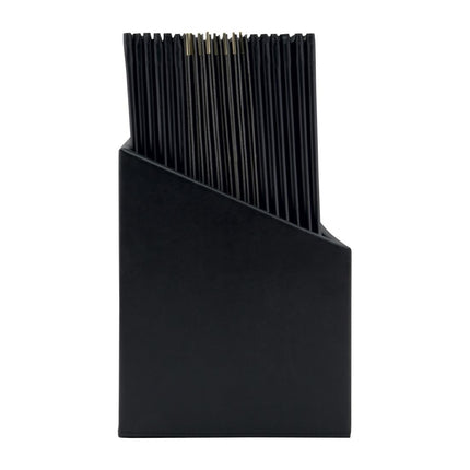 Classic Leather Style A4 Menu Book Covers Set of 20 | Securit 6