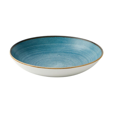 Raw Evolve Teal Bowls 248mm | Churchill Stonecast Raw 2